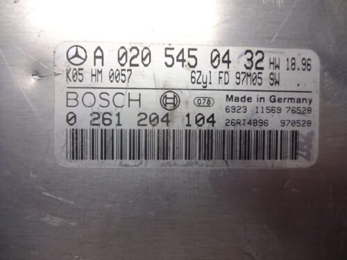 0261204104 A0205450432 Centralita del motor Mercedes benz 0261204104 A0205450432
