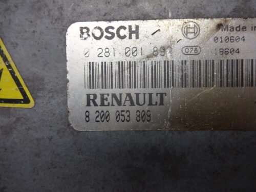 Centralita del moto Renault Mascot BOSCH 8200053809  0281001892