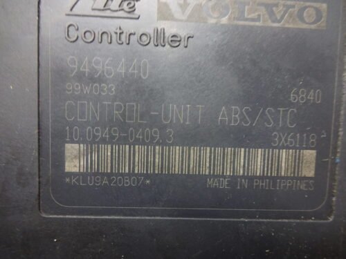 ABS  Volvo 850 S60 S70  9496439 10020400634 9496440 10094904093