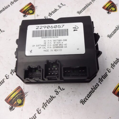 Unidad de control OPEL INSIGNIA 22906057 3027909-E00 22901052-AD 22908890-AA