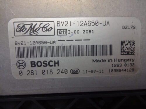 Centralita del motor FORD 0281018240 BV2112A650UA BV21-12A650-UA
