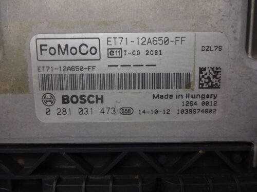 Centralita del motor FORD 0281031473 ET7112A650FF ET71-12A650-FF