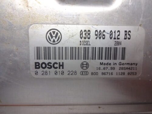 Centralita del motor VW Seat Leon 0281010228 038906012BS 038 906 012 BS