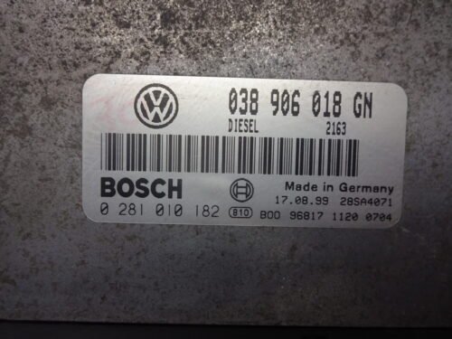 Centralita del motor Skoda Octavia 038906018GN 0281010182