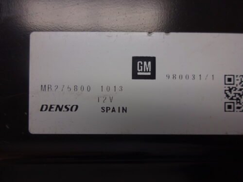 Centralita del motor Opel Astra Zafira Meriva 98003171 MB275800-1013