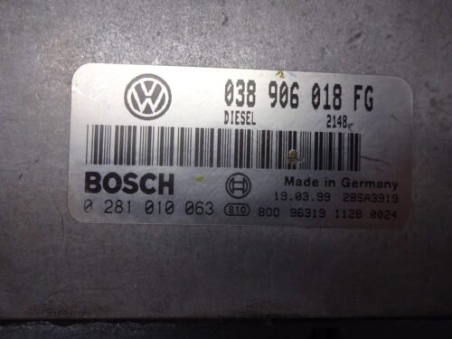 Centralita del motor VOLKSWAGEN VW PASSAT AUDI 0281010063 038906018FG