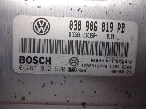 Centralita del motor SKODA 038906019PB 038 906 019 PB 0281012920