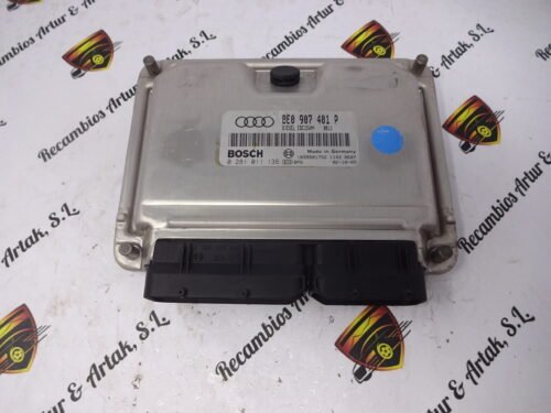 0281011136 8E0907401P Centralita del motor AUDI A4 A6 0281011136 8E0907401P