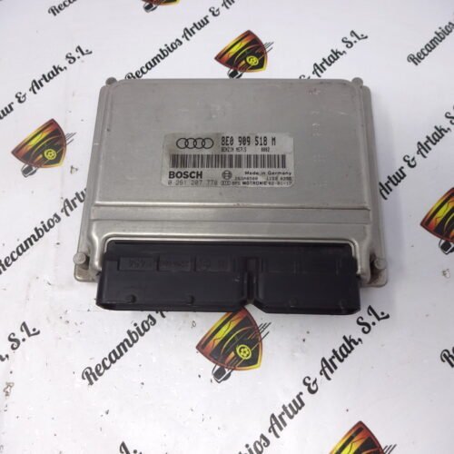 Centralita del motor AUDI A4 0261207778 8E0909518M BENZIN