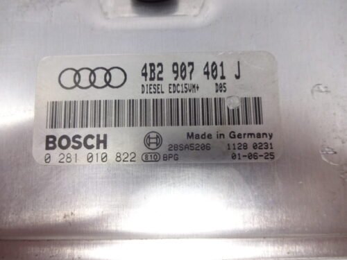 Centralita del motor AUDI 0281010822 4D2907401J