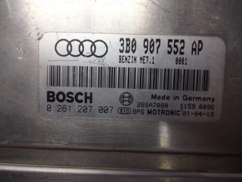 3B0907552AP 0261207007 Centralita del motor AUDI A6 3B0907552AP 0261207007