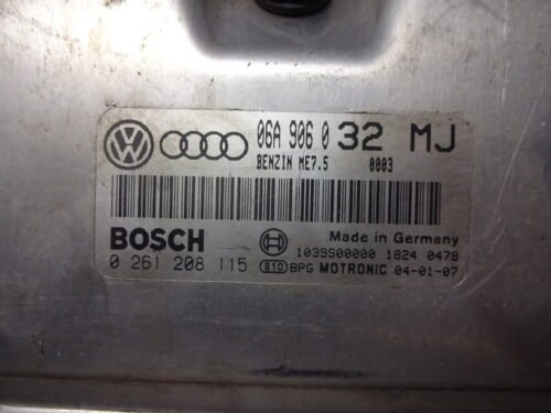 Centralita del motor VW GOLF 0261208115 06A906032MJ