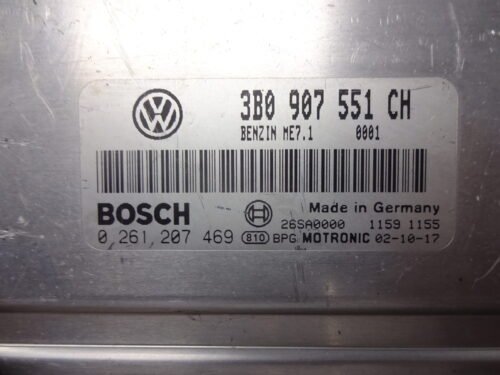 Centralita del motor VW Passat 0261207469 3B0907551CH