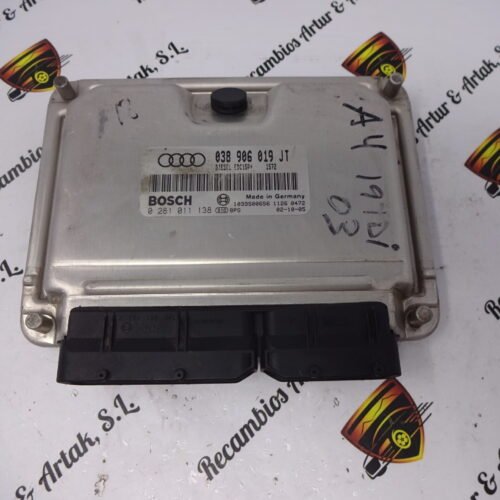 Centralita del motor  AUDI A4 0281011138 038906019JT EDC19P+