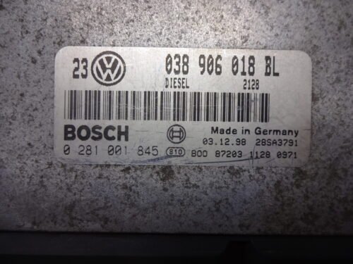 Centralita del motor VW Golf 038906018BL 0281001845 038 906 018 BL BOSCH