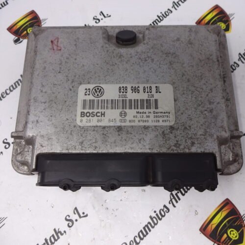 Centralita del motor VW Golf 038906018BL 0281001845 038 906 018 BL BOSCH
