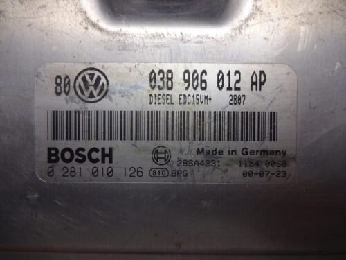 Centralita del motor  VOLKSWAGEN GOLF IV BERLINA 0281010126 038906012AP