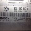 Centralita del motor VW Polo 038906012CT 0281010377 038 906 012 CT
