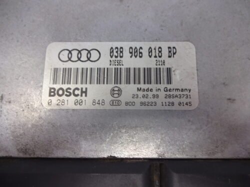 0281001848 038906018BP Centralita del motor AUDI A3 0281001848 038906018BP 038 906 018 BP