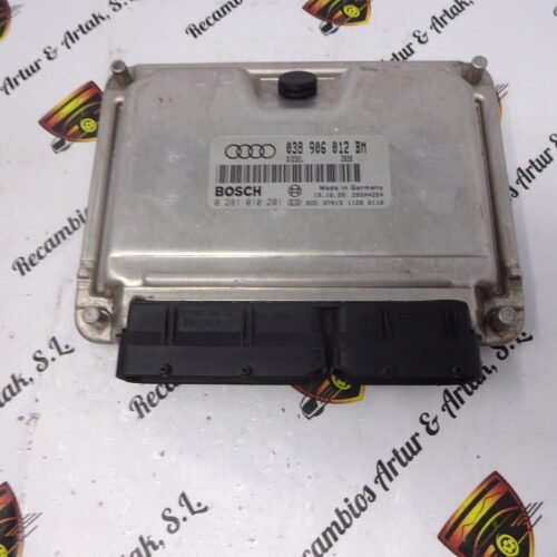 Centralita del motor AUDI A4 038906012BM 0281010201 038 906 012 BM