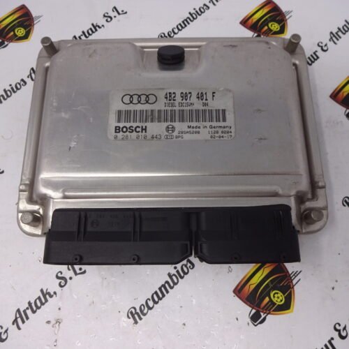 Centralita del motor Audi A6 0281010443 4B2907401F 4B2 907 401 F