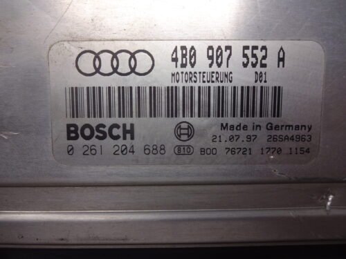 Centralita del motor AUDI A6 0261204688 4B0907552A 4BO907552A