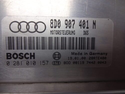 8D0907401N 0281010157 8DO907401N Centralita del motor AUDI 8D0907401N 0281010157 8DO907401N