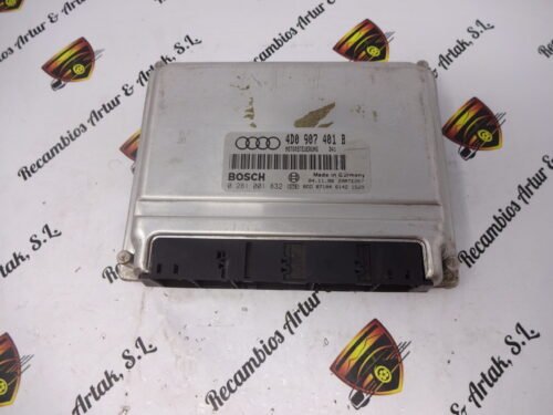 Centralita del motor  AUDI A4 0281001832 4D0907401B 4DO907401B