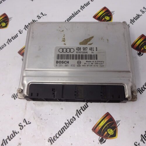 Centralita del motor  AUDI A4 0281001832 4D0907401B 4DO907401B