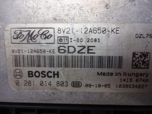 Centralita del motor Ford 0281014803 8V2112A650KE 8V21-12A650-KE