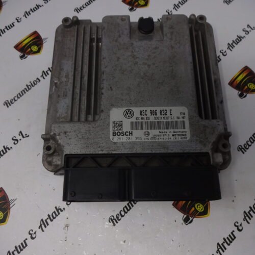Centralita del motor VW GOLF 03C906032E 0261201355 03C 906 032 E