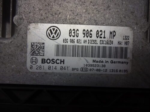 Centralita del motor VW TOURAN 0281014041 03G906021MP 03G 906 021 MP