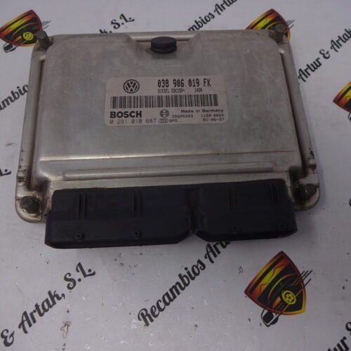 Centralita del motor SEAT Leon 0281010687 038906019FK 038 906 019 FK