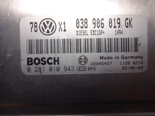 Centralita del motor  VW Passat 038906019GK 0281010943