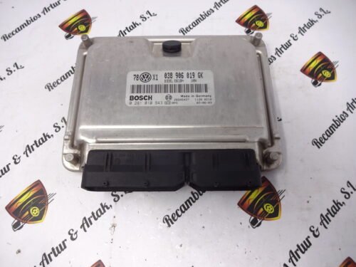 Centralita del motor  VW Passat 038906019GK 0281010943