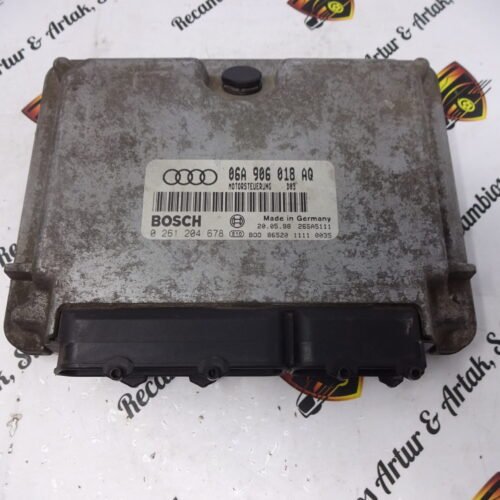 Centralita del motor  AUDI A3 06A906018AQ 0261204678
