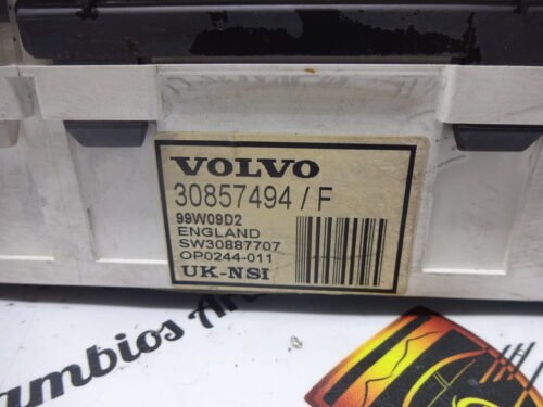 Cuadro de instrumentos VOLVO 30857494/F 30857494F 99W09D2 SW30887707