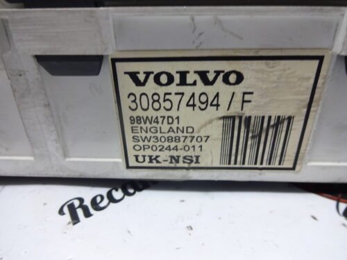 Cuadro de instrumentos  VOLVO 30857494/F 30857494F 98W47D1 SW30887707