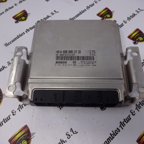 Centralita del motor  MERCEDES VANEO 0281010539 A0285451732