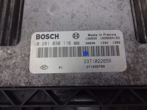 Centralita del motor  Renault Master OPEL MOVANO 0281030116 237102265R
