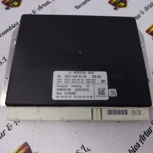 Unidad de control Suspensión Mercedes  A2215408245 A2215450032 A2214422102