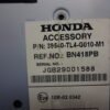 Unidad de navegación  DVD Honda Accord 39540-TL4-G010-M1 39540TL4G010M1 BN418PB