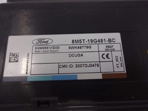 Modulo Electrónico Confort  Ford Transit 8M5T19G481BC 8M5T-19G481-BC 5WK48779G