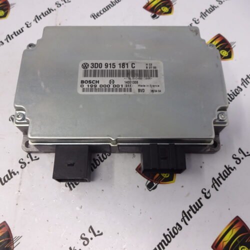 Unidad de control de la batería VW Phaeton 3D0915181C 0199000001