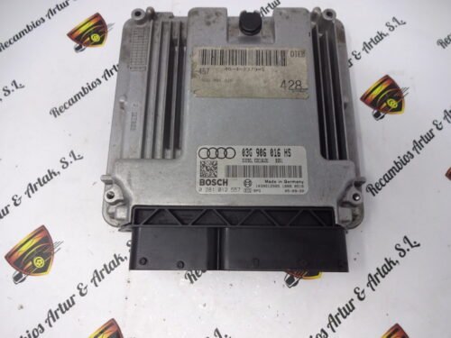 Centralita del motor AUDI A6 0281012557 03G906016HS