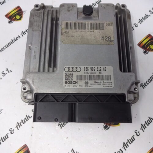 0281012557 03G906016HS Centralita del motor AUDI A6 0281012557 03G906016HS