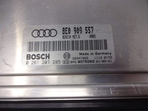 Centralita del motor AUDI A4 0261207285 8E0909557 8EO909557