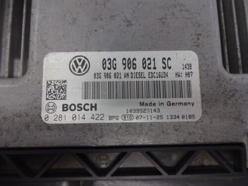 Centralita del motor SEAT Leon 0281014422 03G906021SC 03G906021AN