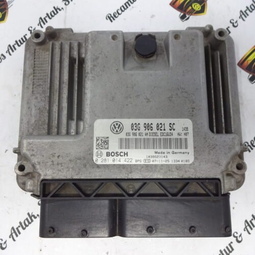 Centralita del motor SEAT Leon 0281014422 03G906021SC 03G906021AN
