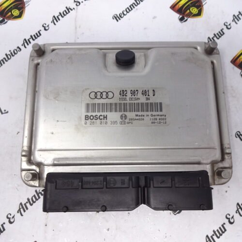 0281010395 4B2907401D Centralita del motor AUDI A6 0281010395 4B2907401D